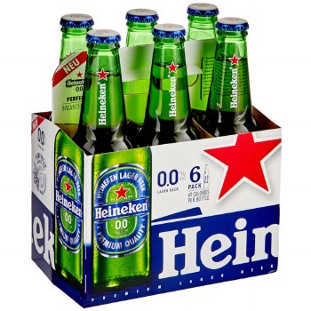 Heineken 0.0 Alcohol Free 6pk 12oz Btl