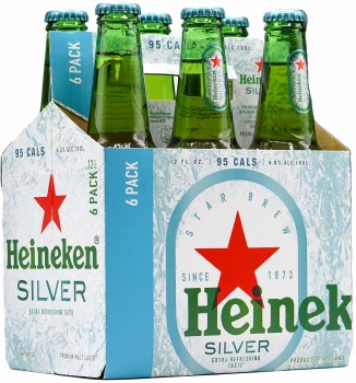 Heineken Silver 6pk 12oz Btl