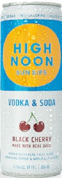 High Noon Black Cherry Hard Seltzer 12oz Can