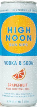 High Noon Grapefruit Hard Seltzer 12oz Can