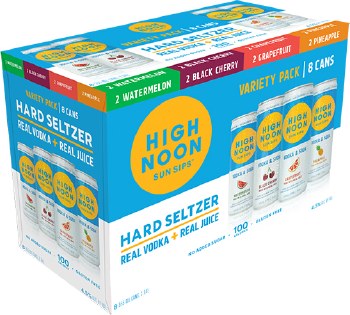 High Noon Hard Seltzer Variety Pack 8pk 12oz Can