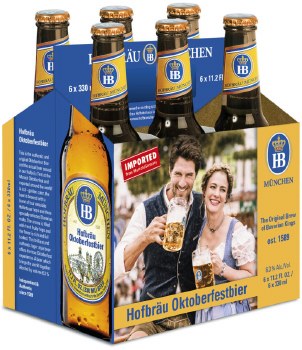 Hofbrau Munchen Oktoberfestbier 6pk 11.2oz Btl