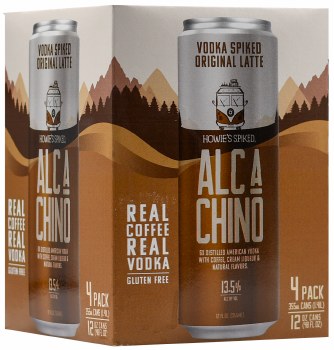 Howies Spiked Alc-a-Chino Original Latte 4pk 12oz Can