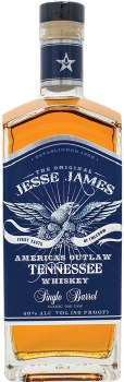 Jesse James Outlaw Single Barrel Whiskey 750ml