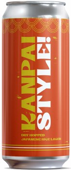 Kanpai Style Japanese Rice Lager 16oz Can