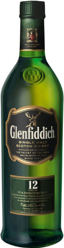Glenfiddich 12 Single Malt Scotch Whisky 750ml