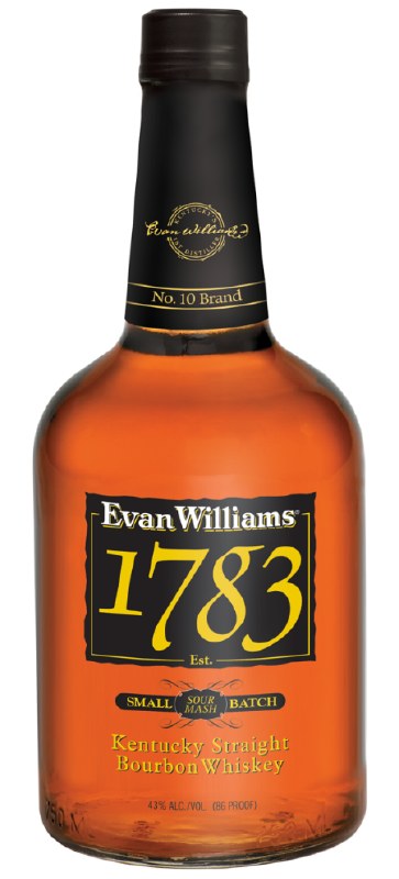 Evan Williams 1783 No 10 Brand Straight Bourbon Whiskey 375ml