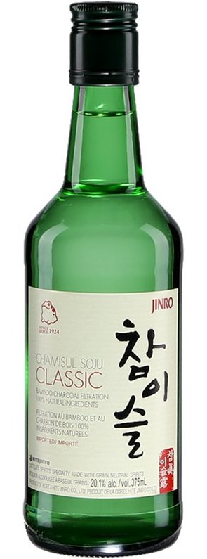 Jinro Chamisul Soju Classic, Fiche produit