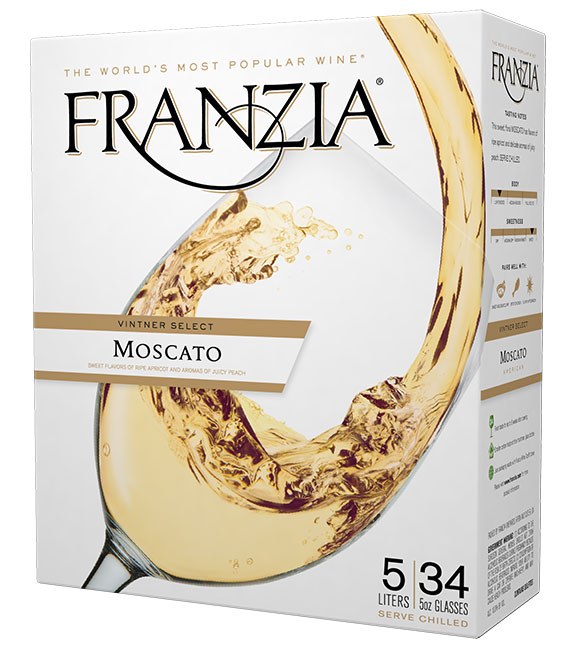 Franzia moscato 4pk 5% 5.00l (083120003021)