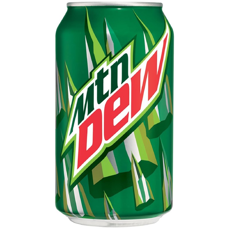 All Mountain Dew Cans