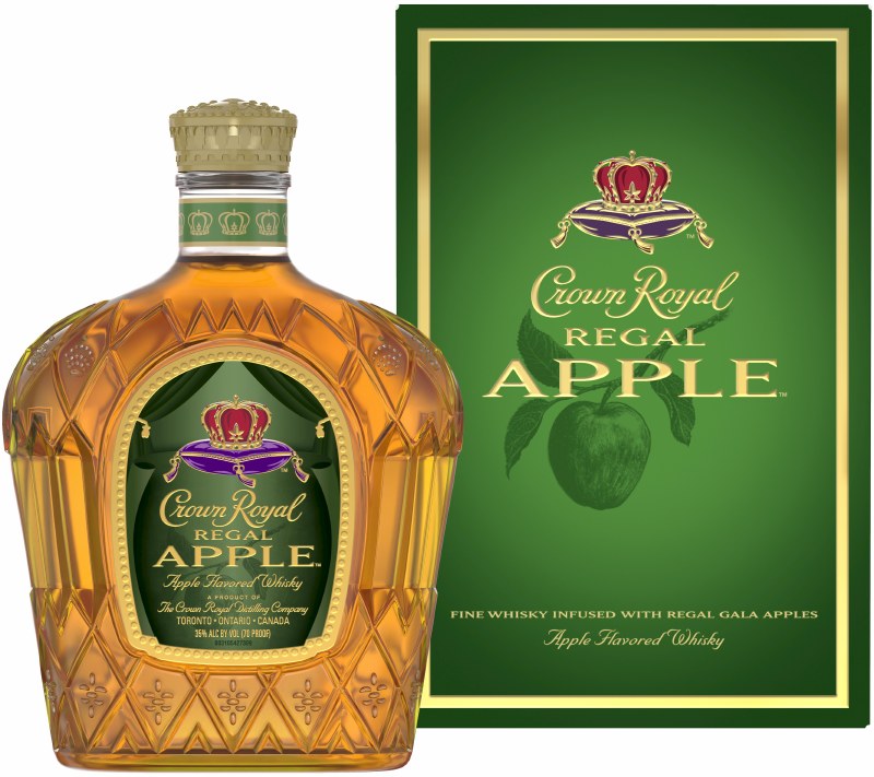 Free Free 188 Crown Royal Regal Apple Alcohol Drink SVG PNG EPS DXF File