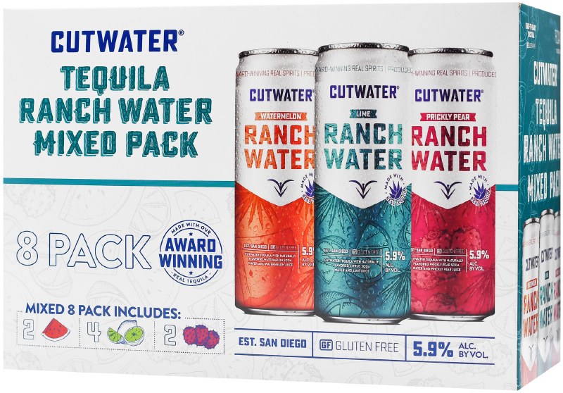 BUY] Cutwater Spirits Classic Vodka Soda Mix 8 Pack Cans at