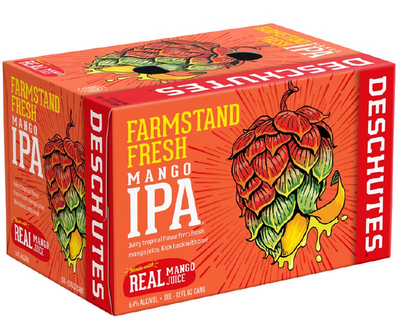 Deschutes Farmstand Fresh Mango IPA 6pk 12oz Can Legacy Wine and Spirits