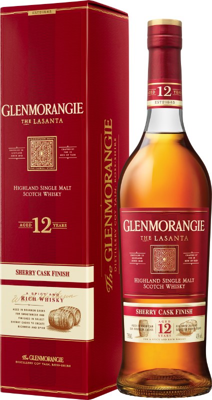 Glenmorangie Lasanta 12 Years Single Malt Scotch Whisky 750ml