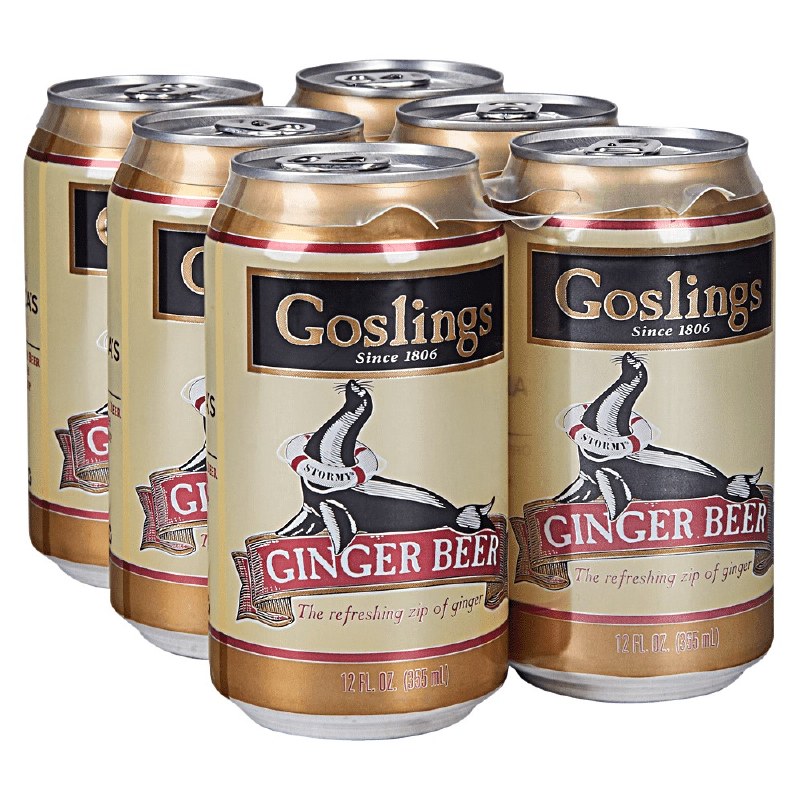 Goslings Ginger Beer 6pk 12oz Can - Legacy Wine and Spirits