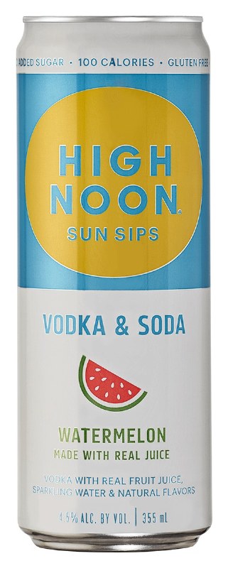 High Noon Watermelon Hard Seltzer 12oz Can - Legacy Wine and Spirits