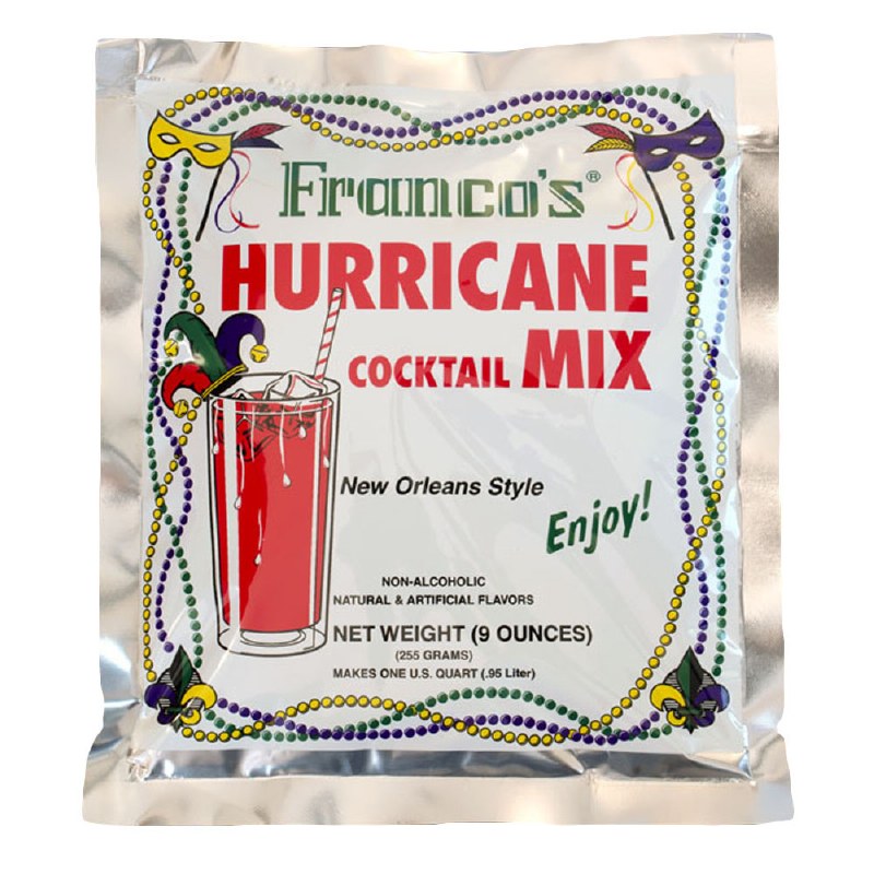 Skinny Cal-0-Cane Zero Calorie All Natural New Orleans Hurricane Cocktail Mix Powder 40 Servings / 2.5 Gal