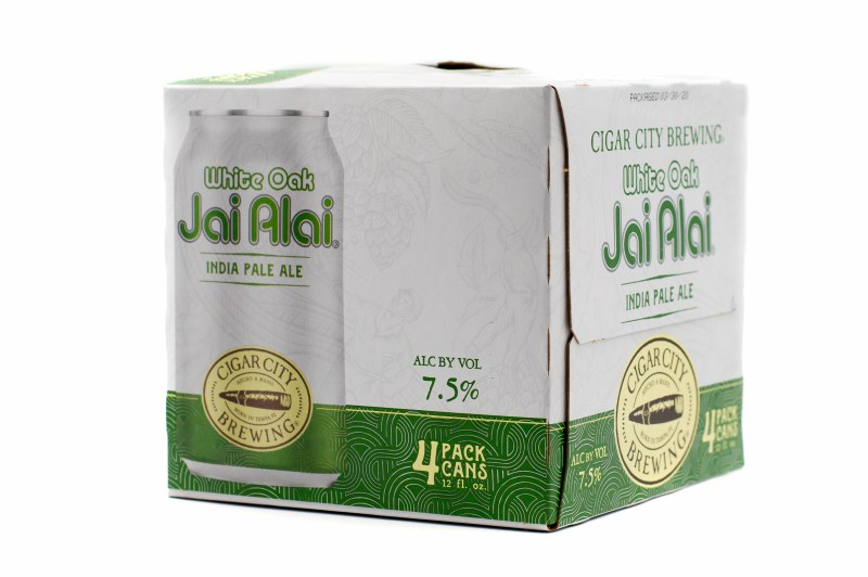 Cigar City White Oak Jai Alai 4pk 12oz Can Legacy Wine And Spirits
