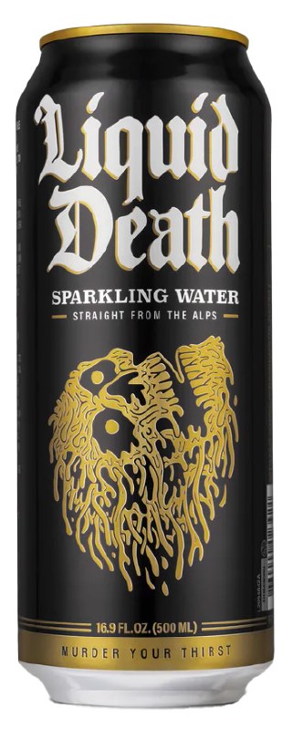 Liquid Death Sparkling 16.9oz Can - Legacy Wine and Spirits