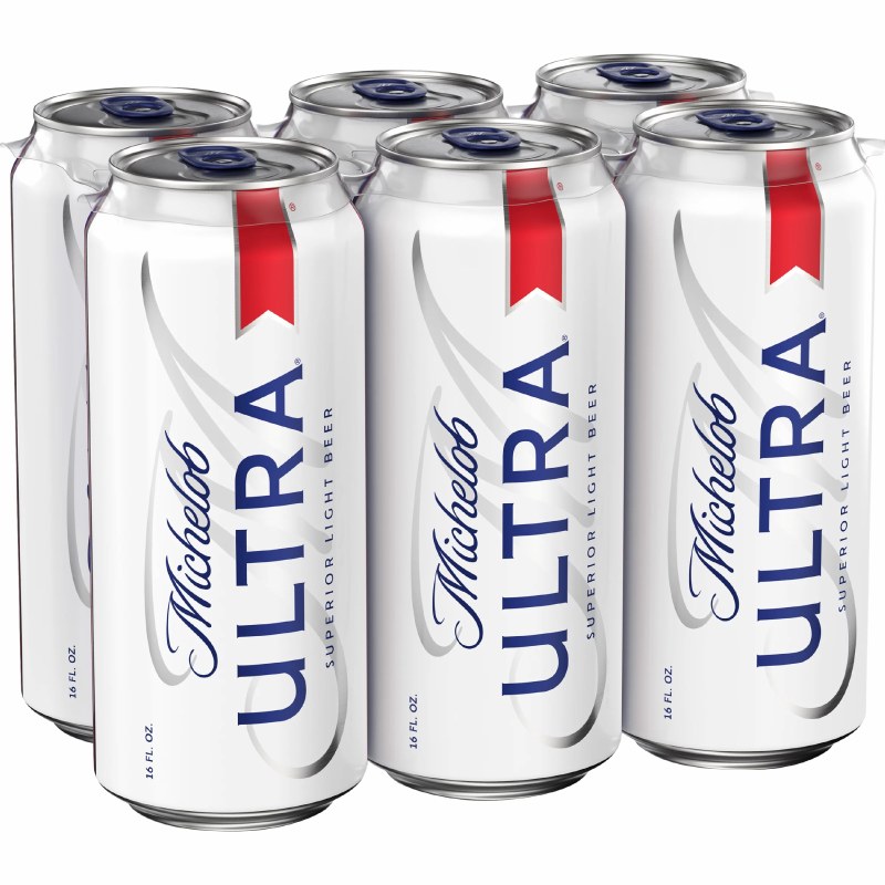 Michelob Ultra 6pk 16oz Can - Legacy Wine and Spirits
