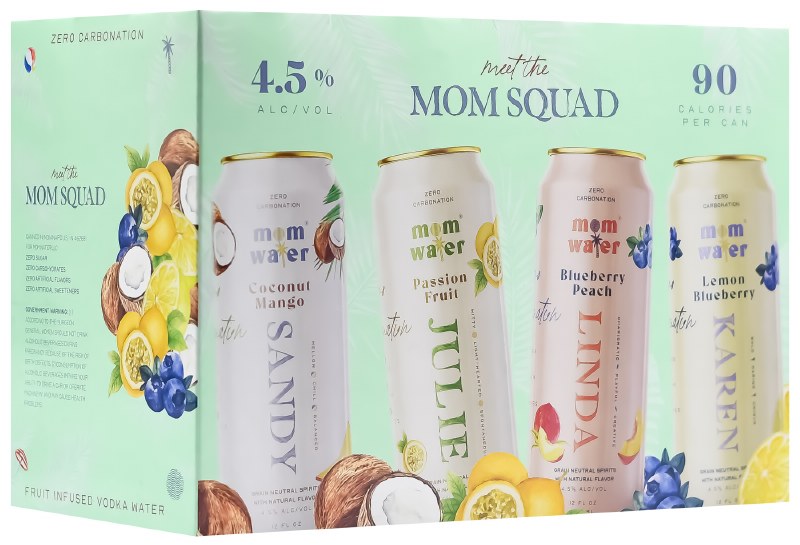 Mom Water Variety Pack 8pk 12oz Can Legacy Wine And Spirits 4439