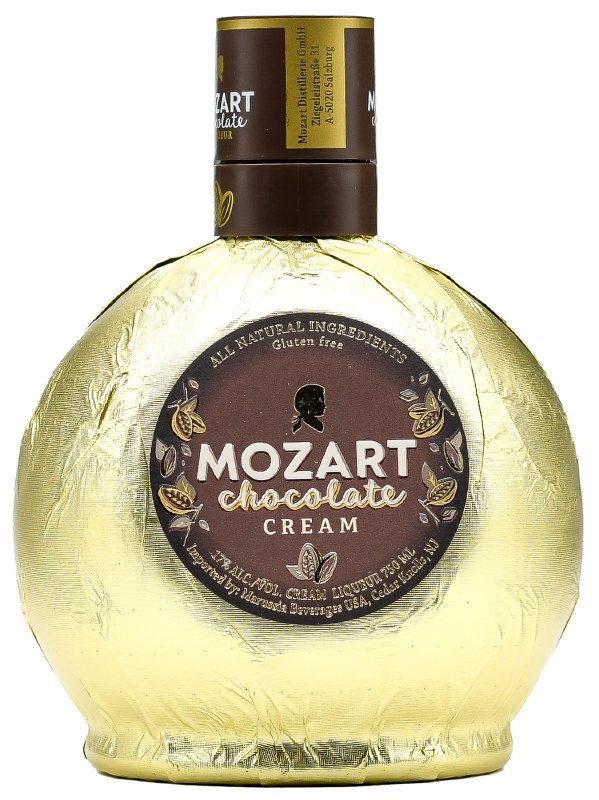 Liqueur and Mozart Legacy Spirits 750ml Cream Chocolate Wine -