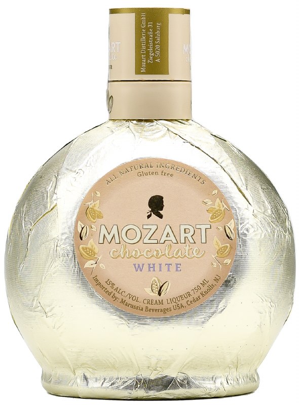 Legacy Wine White Chocolate Mozart 750ml and Spirits Liqueur - Cream