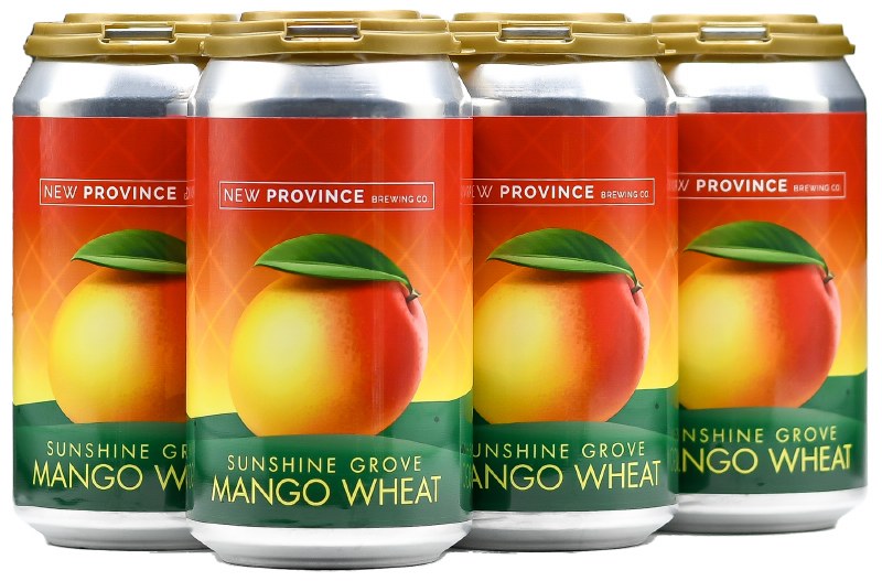 State 48 Brewery Mango Wheat Beer, 6 cans / 12 fl oz - Fry's Food