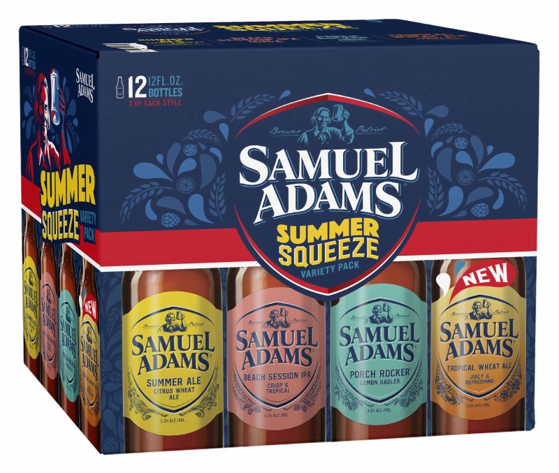 Samuel Adams Summer Squeeze Variety Pack 12pk 12oz Btl Legacy Wine