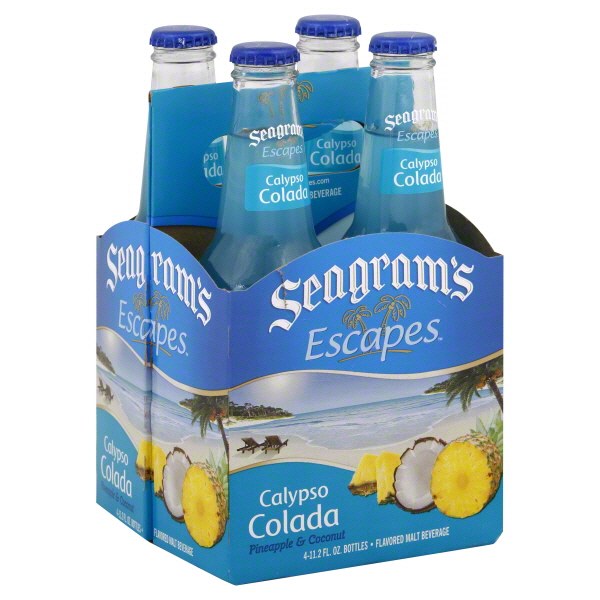 Seagram's pineapple Coconut Calypso colada 4/6/12oz nr 12oz (080432100875)