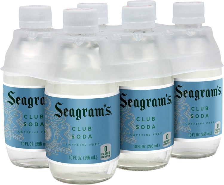 Seagrams Club Soda 6pk 10oz Btl Legacy Wine And Spirits