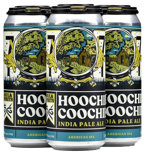 Soul and Spirits Hoochie Coochie IPA 4pk 16oz Can - Legacy Wine and Spirits