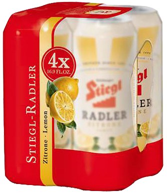 Stiegl Radler Zitrone Classic 4pk 16oz Can - Legacy Wine and Spirits