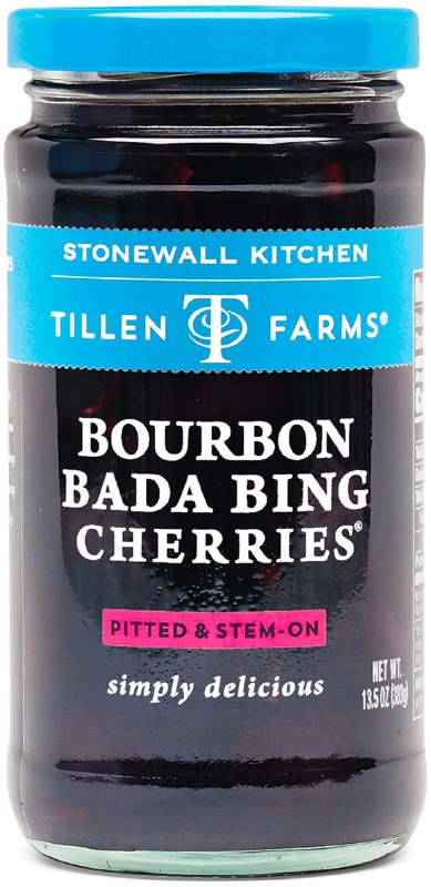 Tillen Farms Bourbon Bada Bing Cherries 13.5oz - Legacy Wine and Spirits