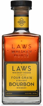 Laws Whiskey House Four Grain Straight Bourbon Whiskey 750ml