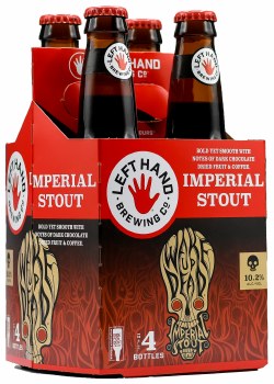 Left Hand Wake Up Dead Russian Imperial Stout 4pk 12oz Btl