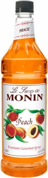 Monin Peach Syrup 1L