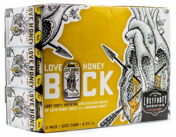 Lost Forty Love Honey Bock 12pk 12oz Can