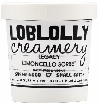 Loblolly Legacy Limoncello Sorbet  1 Pint