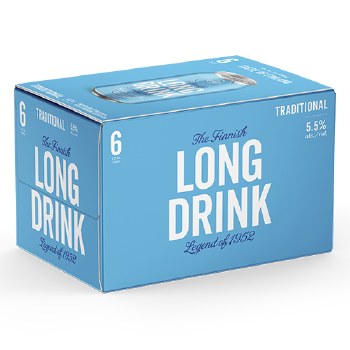 Long Drink Citrus Traditional 6pk 12oz Can