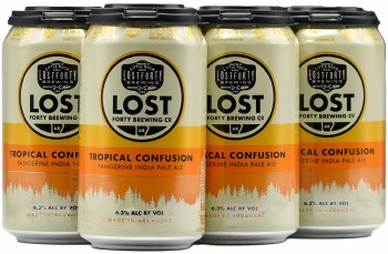 Lost Forty Tropical Confusion Tangerine IPA 6pk 12oz Can