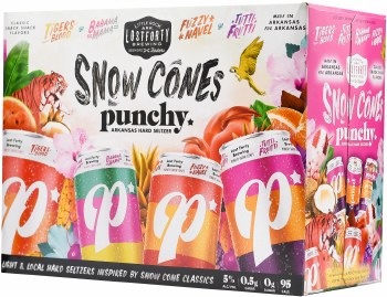 Lost Forty Punchy Snow Cones Variety  12pk 12oz Can