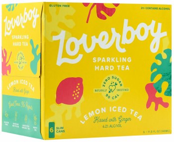 Loverboy Lemon Iced Tea 6pk 12oz Can