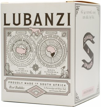 Lubanzi Rose Bubbles  4pk 250ml Can