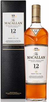 Macallan Sherry Oak 12 Year Highland Single Malt Scotch Whisky 750ml