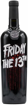 Mano's Wine Friday The 13th Logo Etched Cabernet Sauvignon 750ml