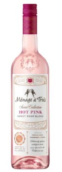 Menage A Trois Hot Pink Rose 750ml