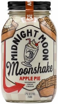 Midnight Moon Apple Pie Moonshake Cream Liqueur 750mL 750ml