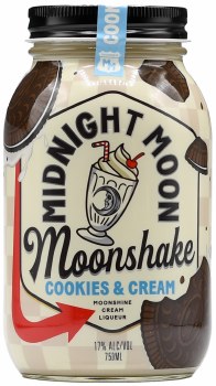Mid Moon Cookies & Cream Moonshake Cream Liqueur 750ml