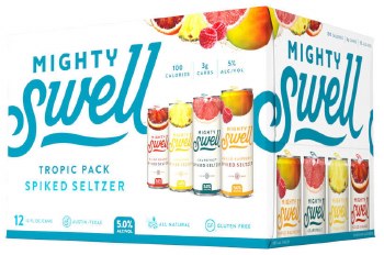 Mighty Swell Spiked Seltzer Tropic Pack 12pk 12oz Can